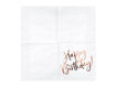 Picture of NAPKINS HAPPY BIRTHDAY WHITE 33X33CM
